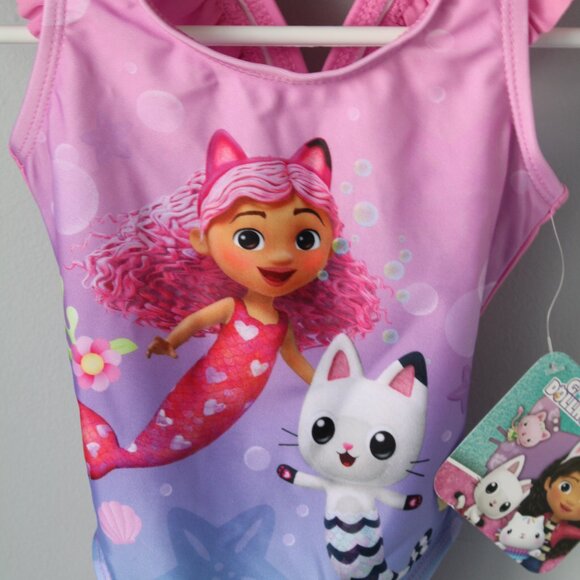 Gabby's Dollhouse Bathing Suit Size 2T New - Picture 2 of 3